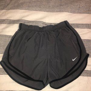 Gray Nike Tempo shorts large